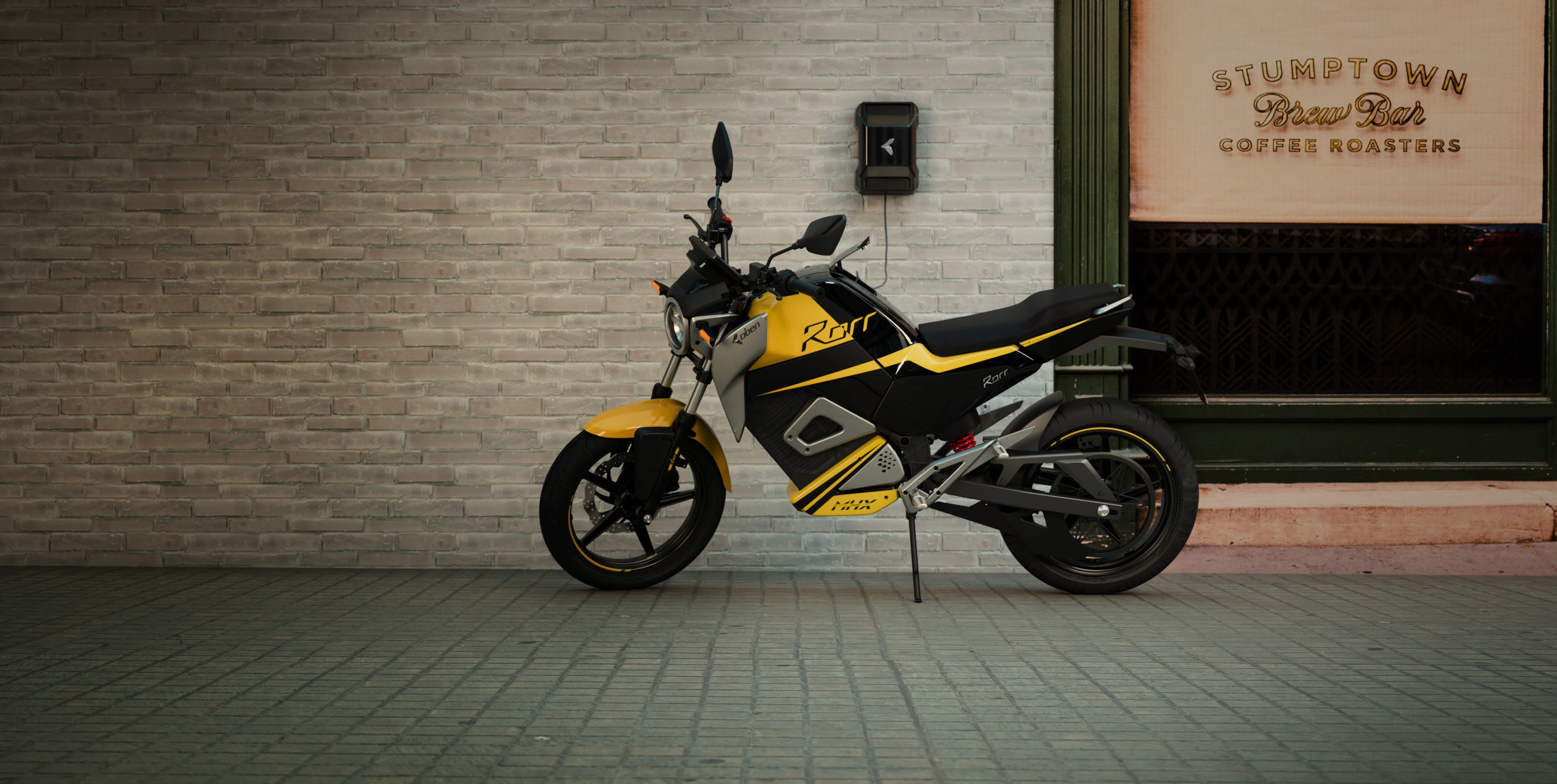 Electric motorbike fast charge - Oben Rorr